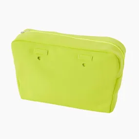 Bolsa interna y lazos tejido de lycra verde apio O bag urban