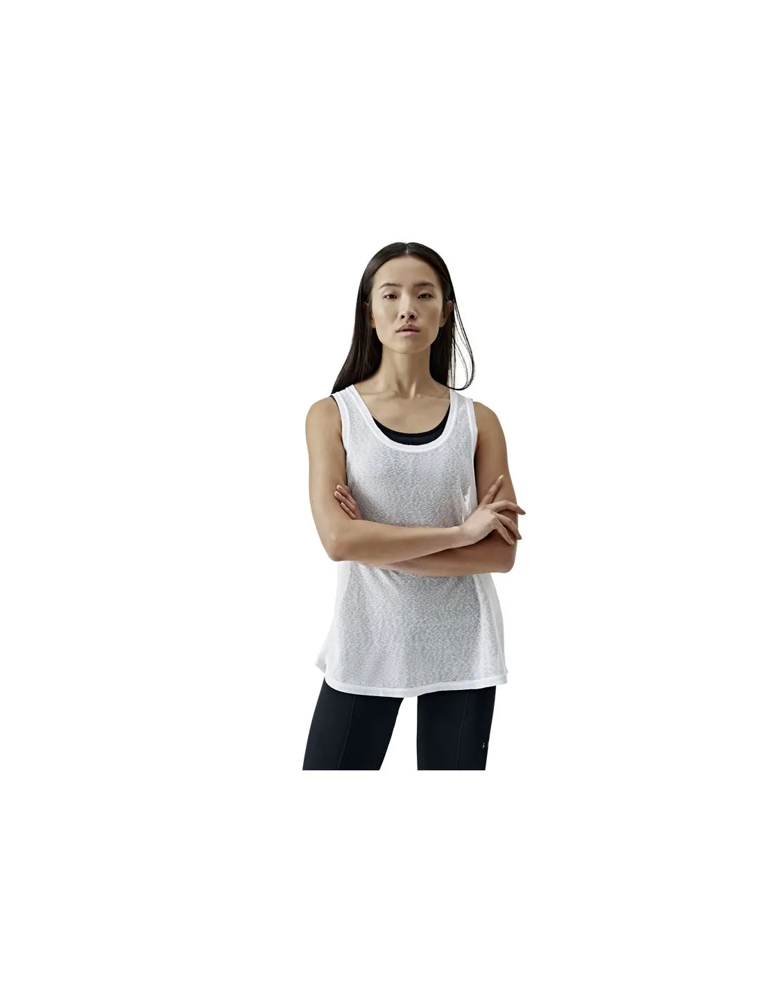Camiseta Born Living Yoga Ada Blanco Mujer