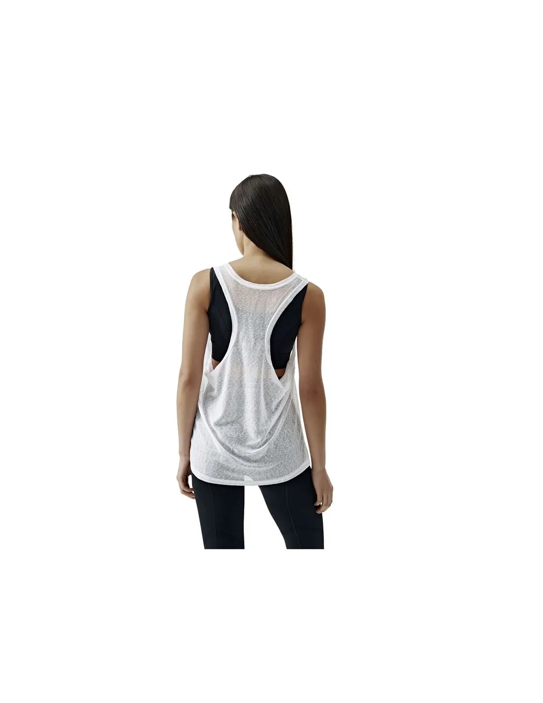 Camiseta Born Living Yoga Ada Blanco Mujer