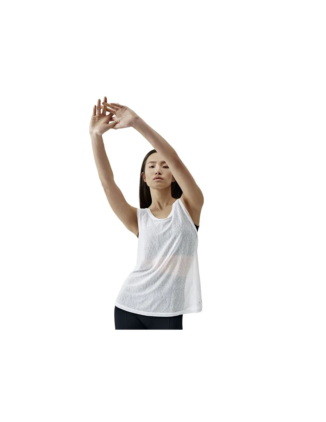 Camiseta Born Living Yoga Ada Blanco Mujer