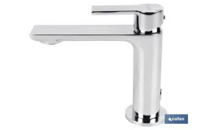 Grifo para Lavabo Monomando | Medida 25 mm | Modelo Matheson | Fabricado en Latón con un Acabado en Cromado
